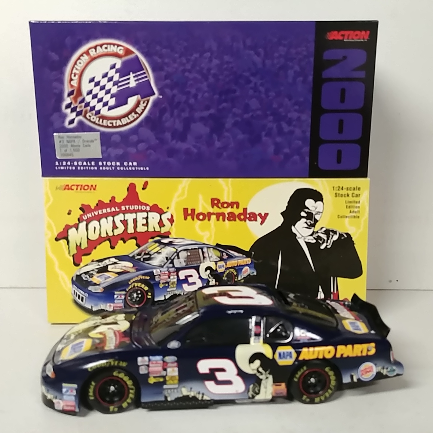 2000 Ron Hornaday 1/24th NAPA "Dracula" b/w bank Monte Carlo