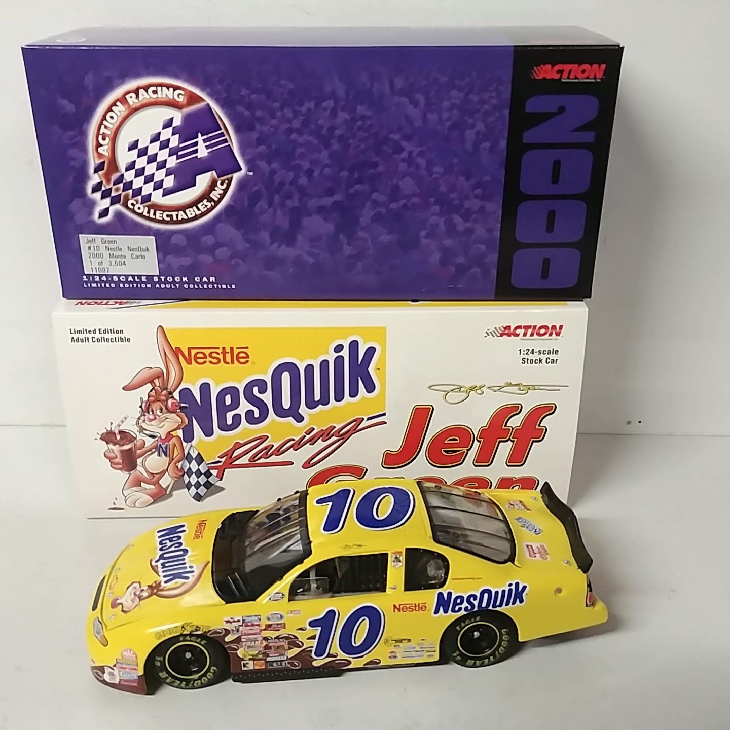 2000 Jeff Green 1/24th NesQuik c/w car