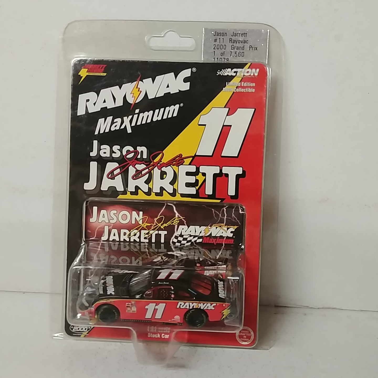 2000 Jason Jarrett 1/64th Rayovac "Busch Series" ARC Grand Prix