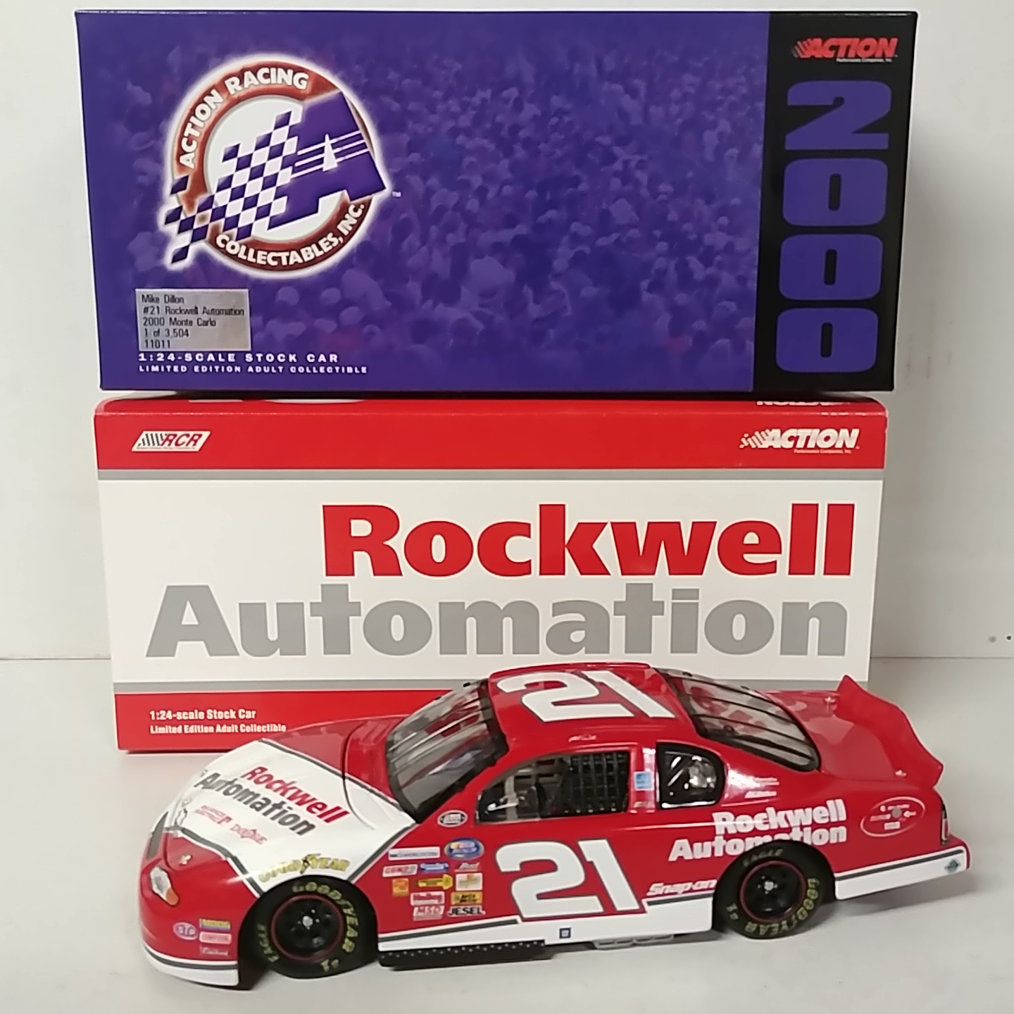 2000 Mike Dillon 1/24th Rockwell c/w car