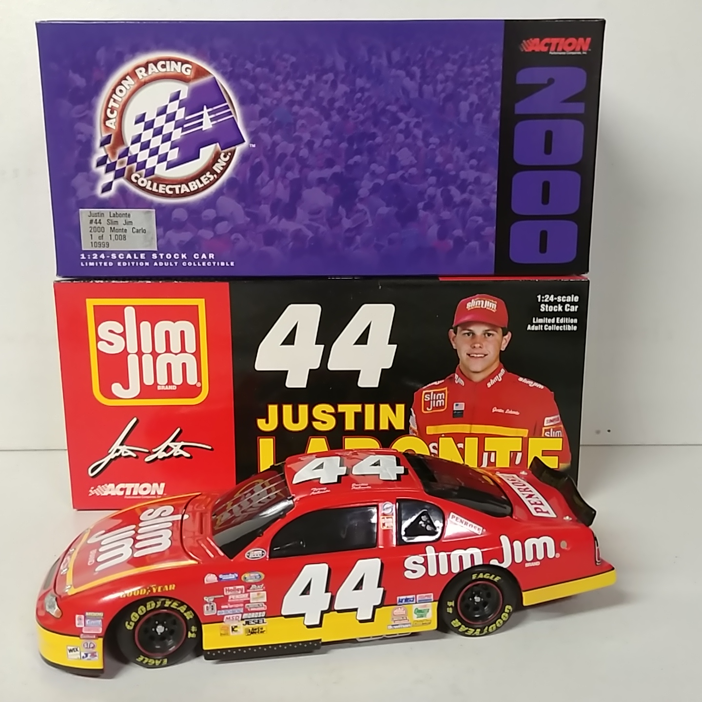 2000 Justin Labonte 1/24th Slim Jim b/w bank