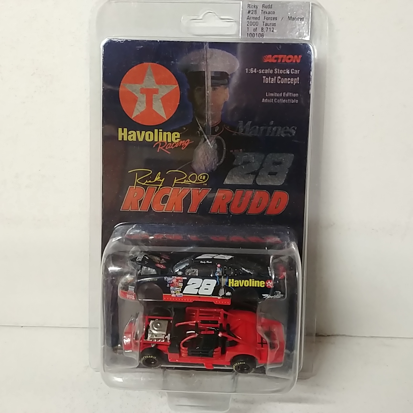 2000 Ricky Rudd 1/64th Havoline "Marines" Total Concept Taurus