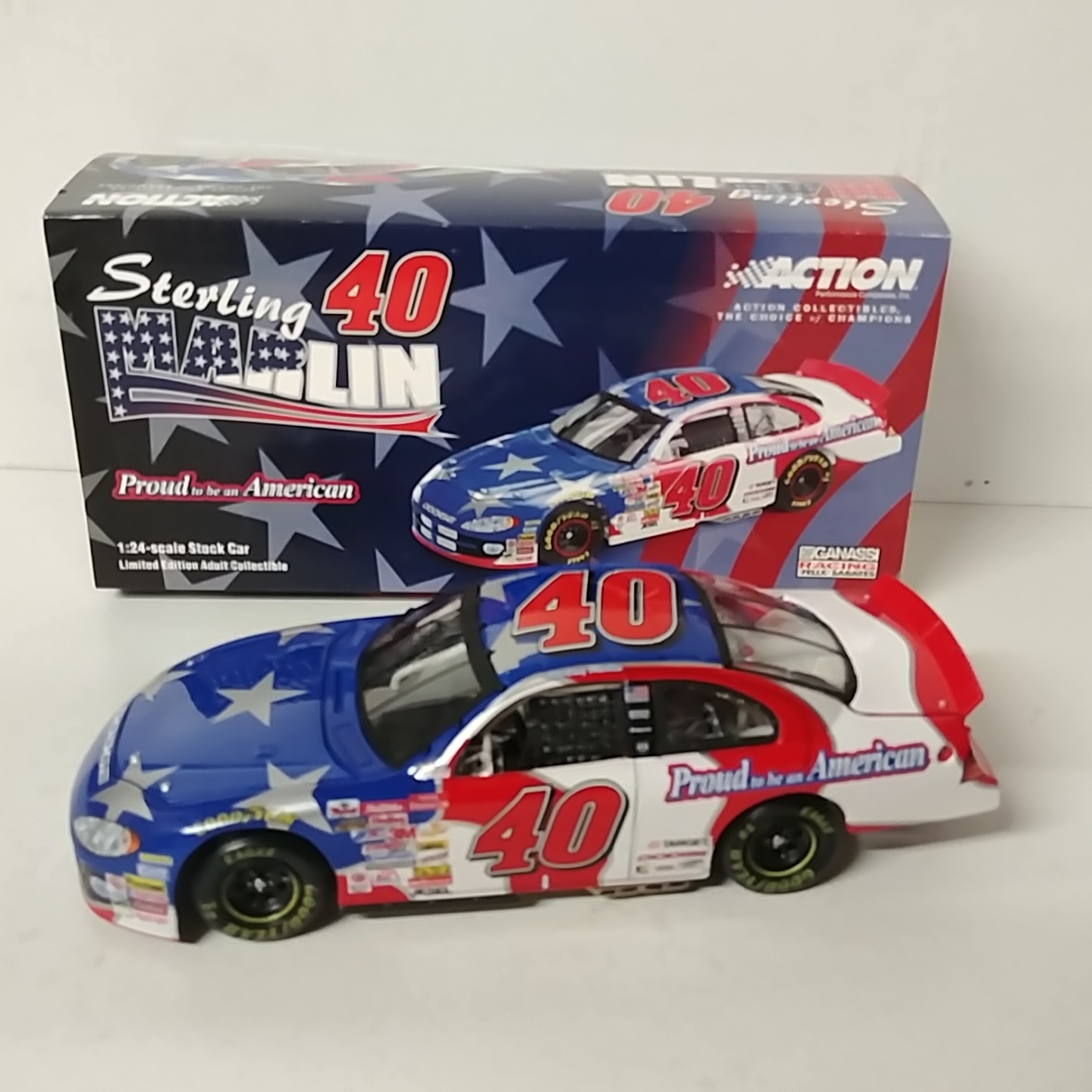 2001 Sterling Marlin 1/24th American Pride Intripid