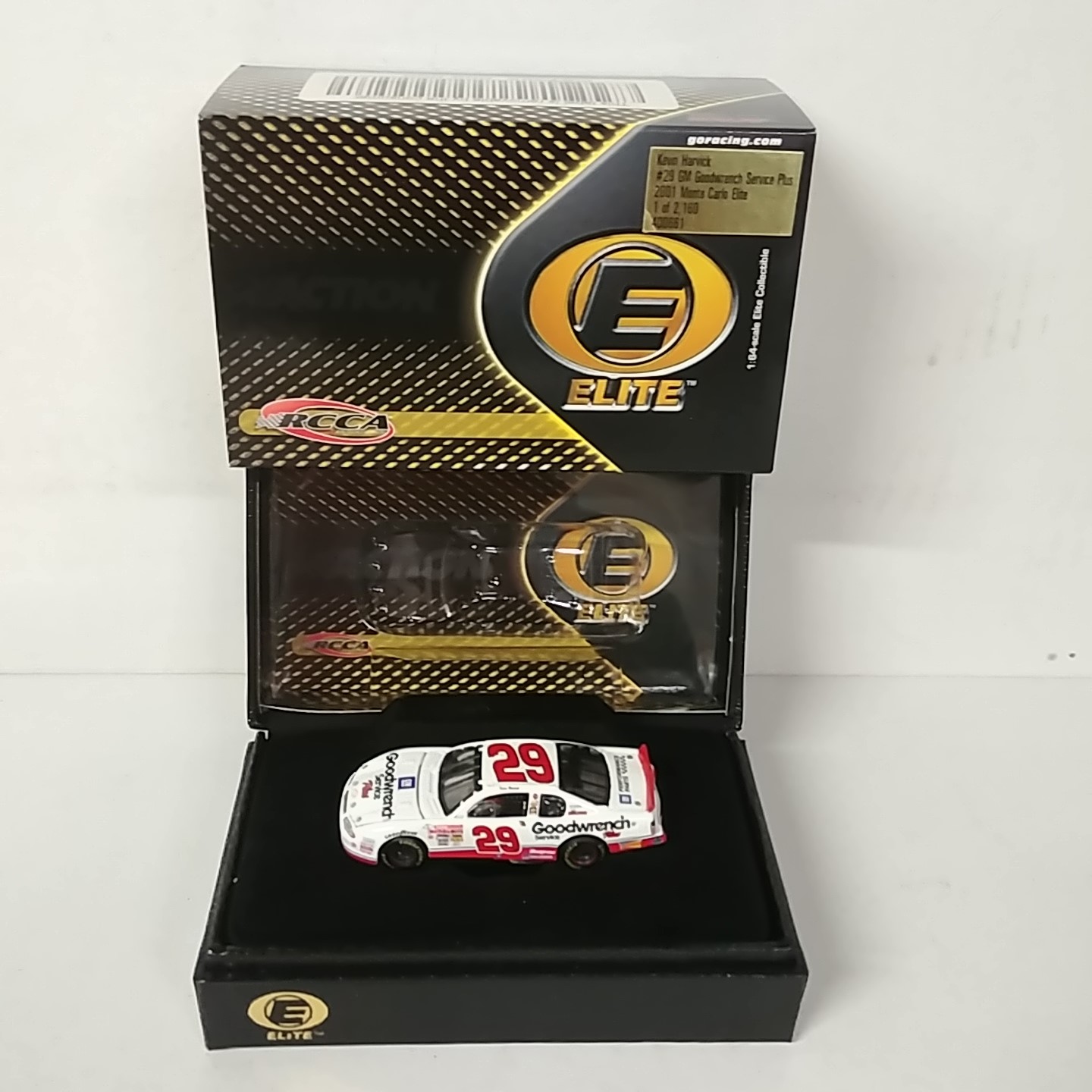 2001 Kevin Harvick 1/64th Goodwrench RCCA Elite Monte Carlo