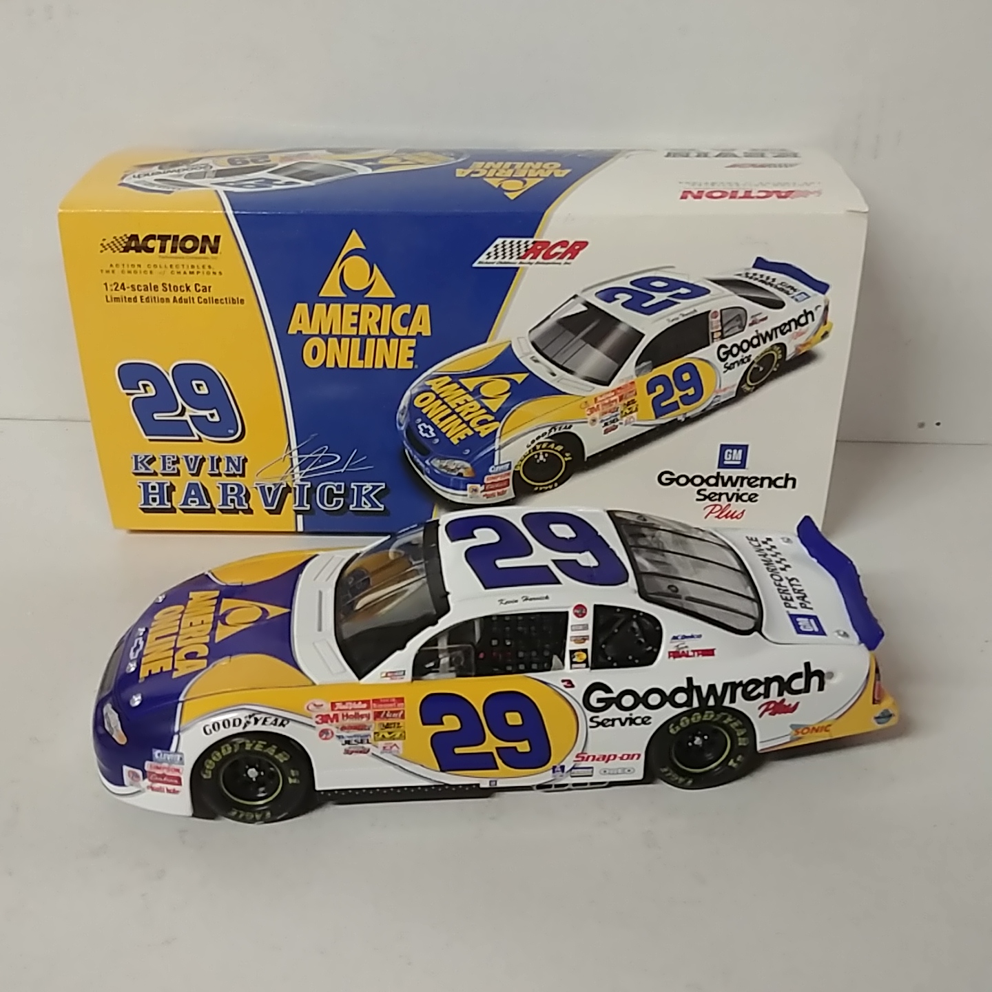 2001 Kevin Harvick 1/24th Goodwrench "AOL" Monte Carlo