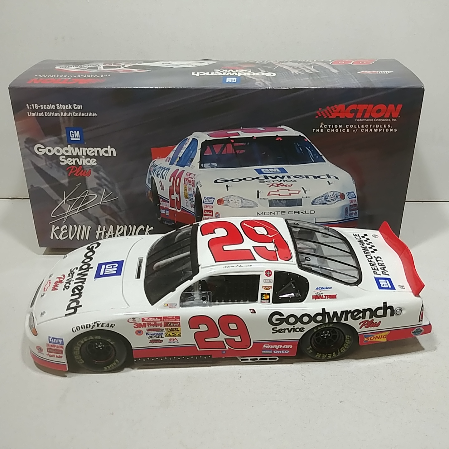 2001 Kevin Harvick 1/18th GM Goodwrench ARC Monte Carlo