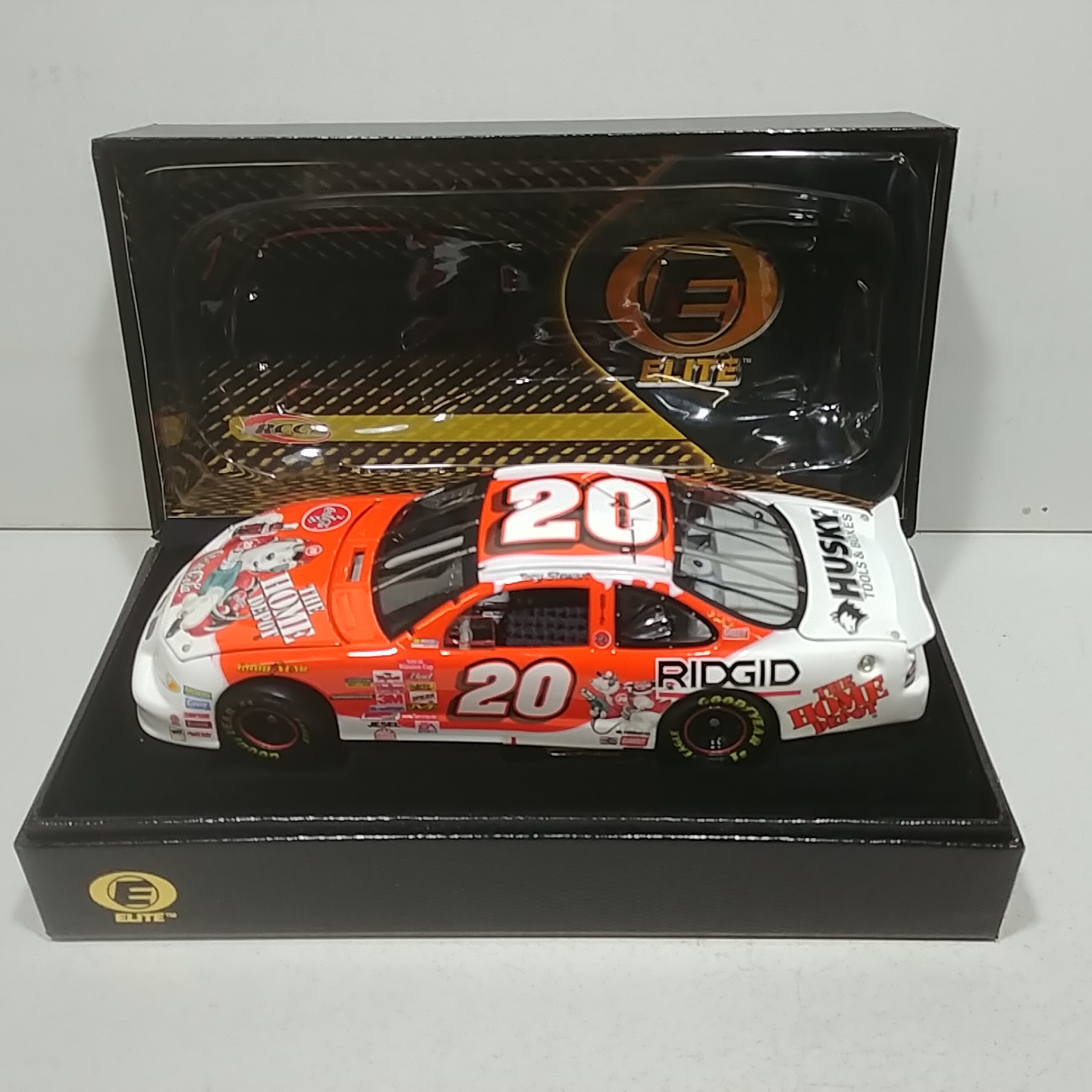 2001 Tony Stewart 1/24th Home Depot "Coca Cola Polar Bears" Elite Grand Prix