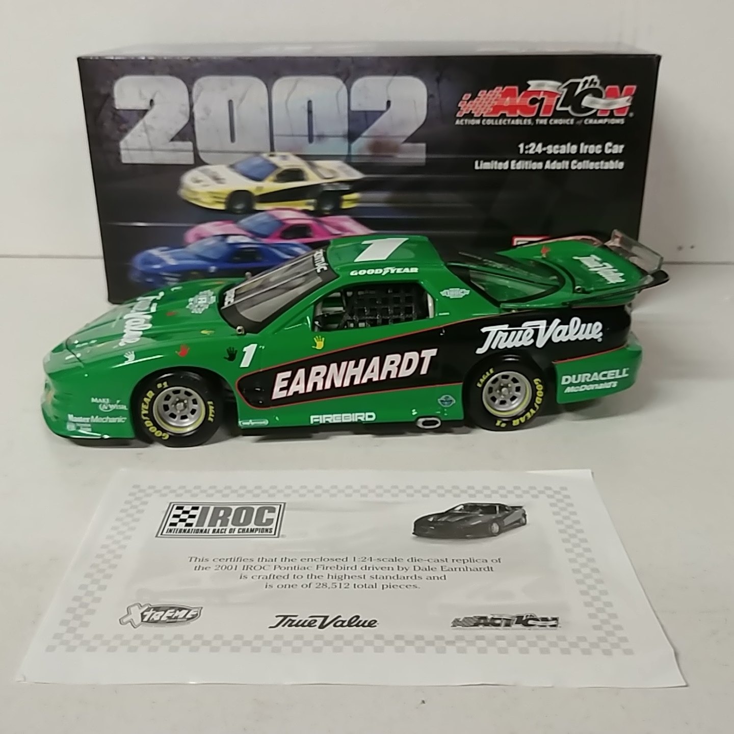 2001 Dale Earnhardt 1/24th IROC "Make A Wish" Firebird 