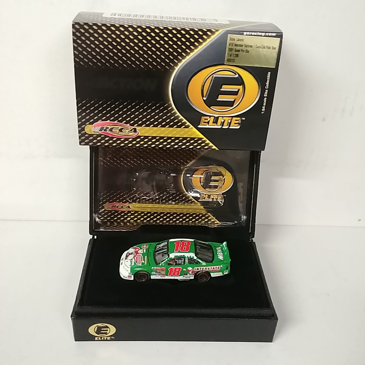 2001 Bobby Labonte 1/64th Interstate Batteries "Coke Polar Bears" RCCA Elite Grand Prix