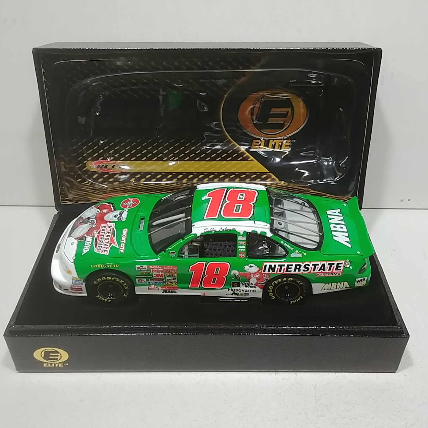 2001 Bobby Labonte 1/24th Interstate Batteries "Coca Cola Polar Bears" Elite Grand Prix