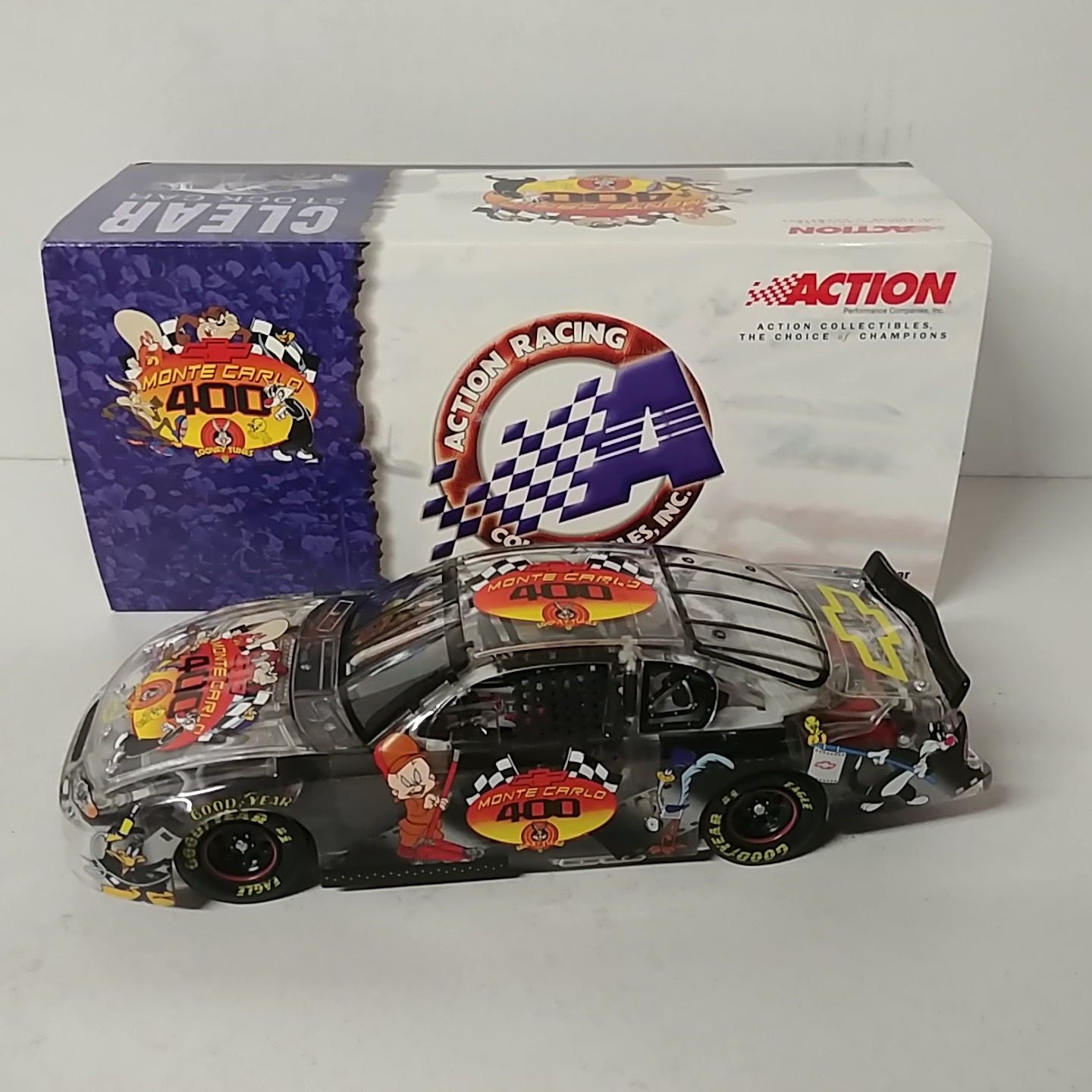 2001 Looney Tunes 1/24th Event clear car