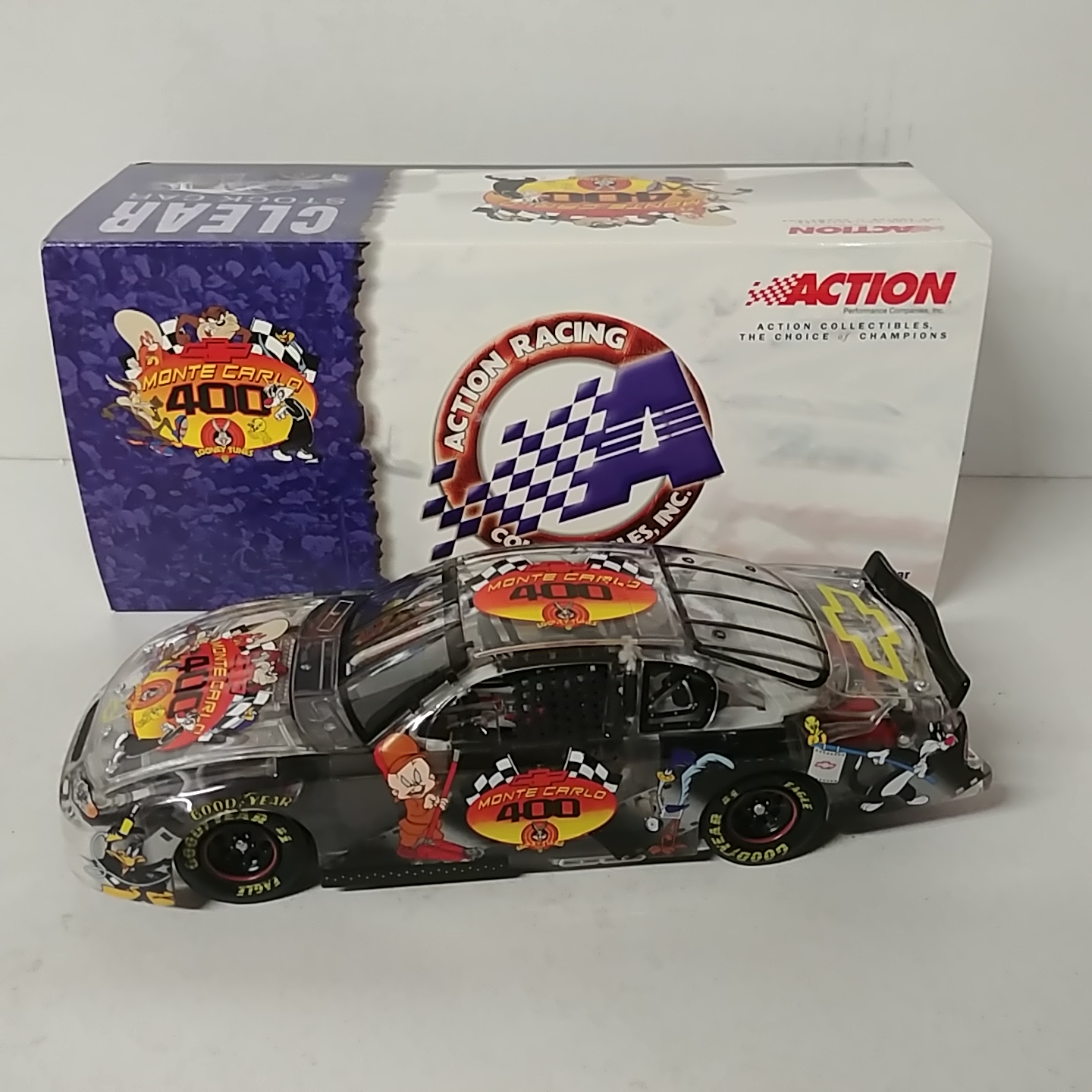 2001 Looney Tunes 1/24th Event clear car