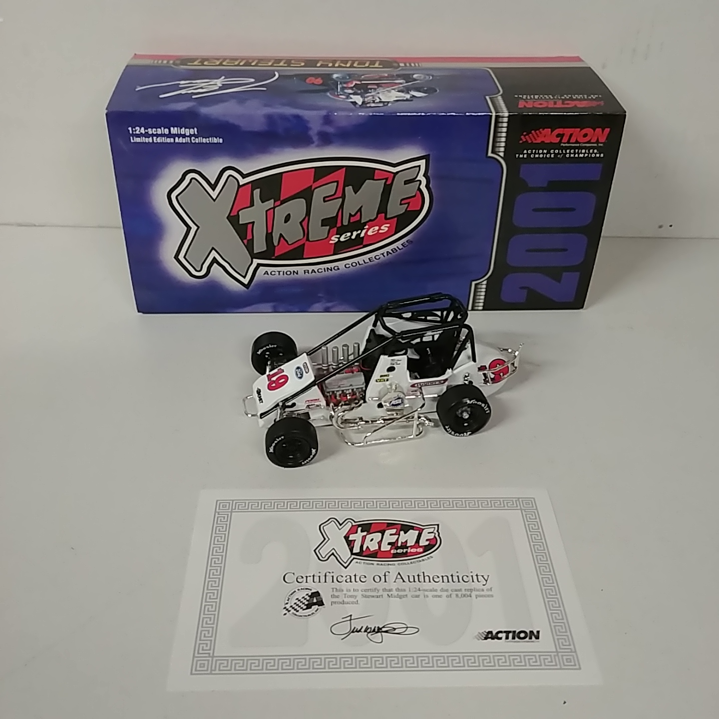 2000 Tony Stewart 1/24th Performance Racing "Copper Classic Win" midget