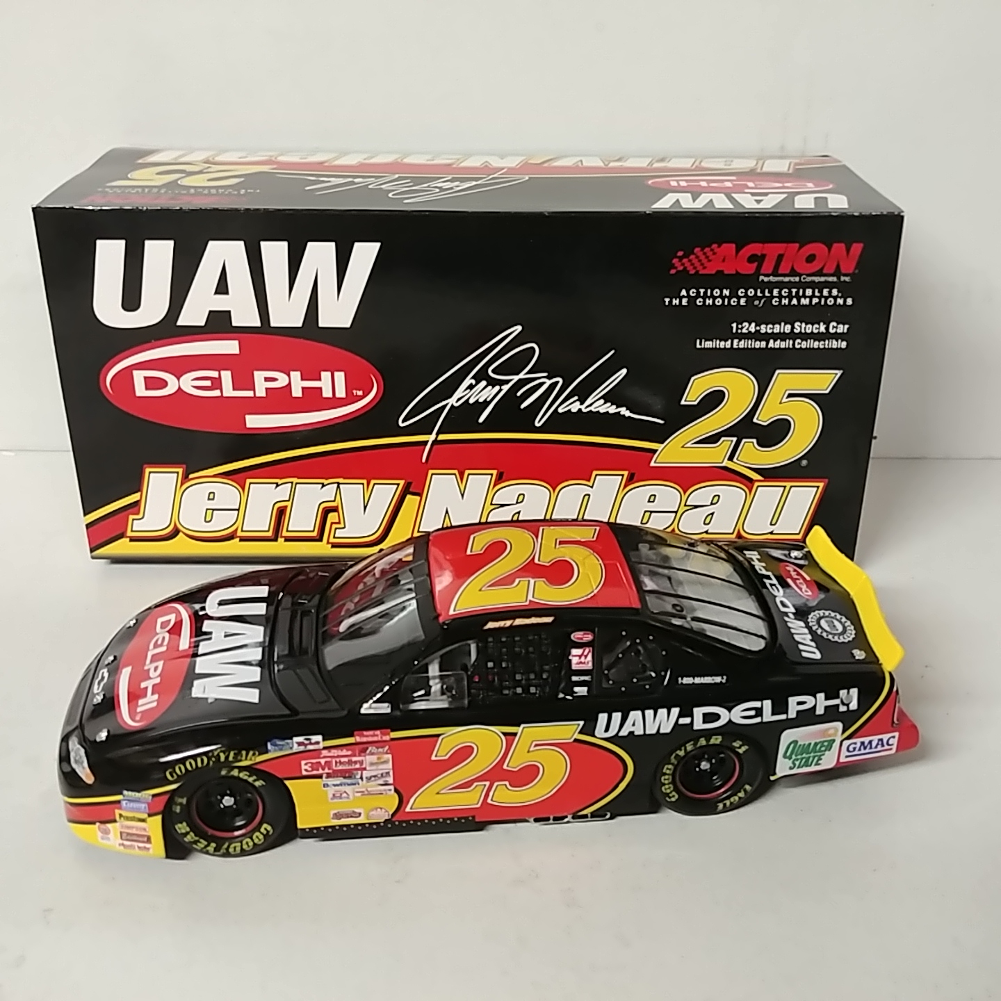 2001 Jerry Nadeau 1/24th UAW-Delphi c/w car