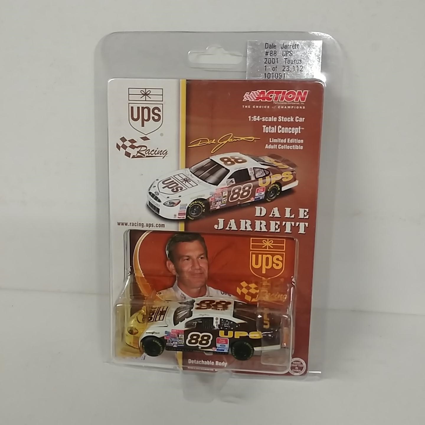 2001 Dale Jarrett 1/64th UPS ARC Taurus