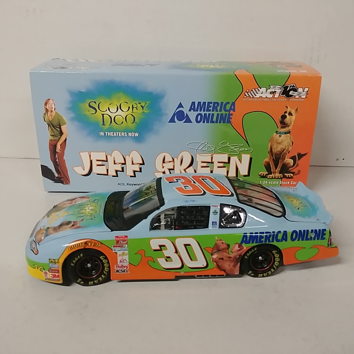 2002 Jef Green 1/24th AOL "Scooby Doo" car