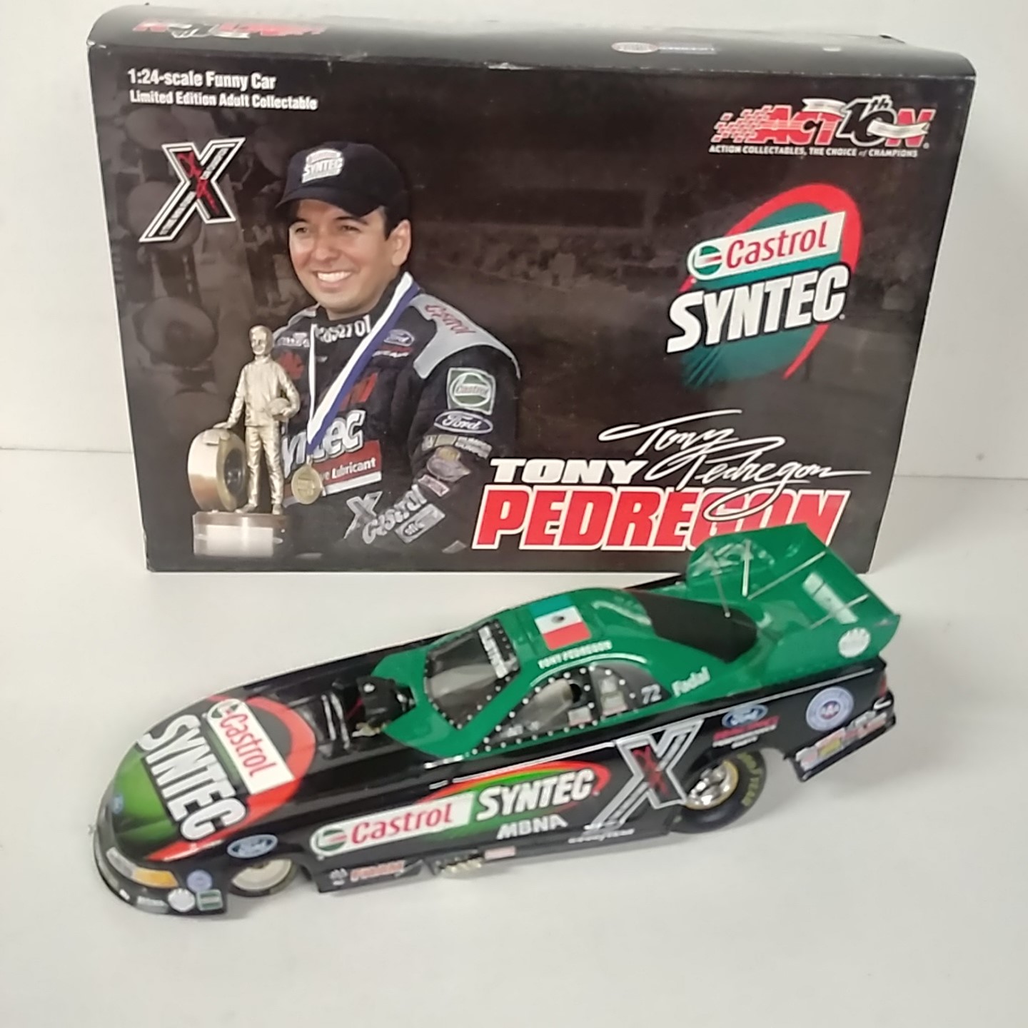 2002 Tony Pedregon 1/24th Castrol Syntec funny car