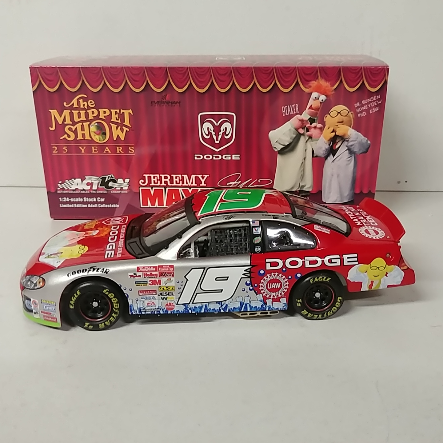 2002 Jeremy Mayfield 1/24th Dodge Dealers "Muppets" Intrepid R/T