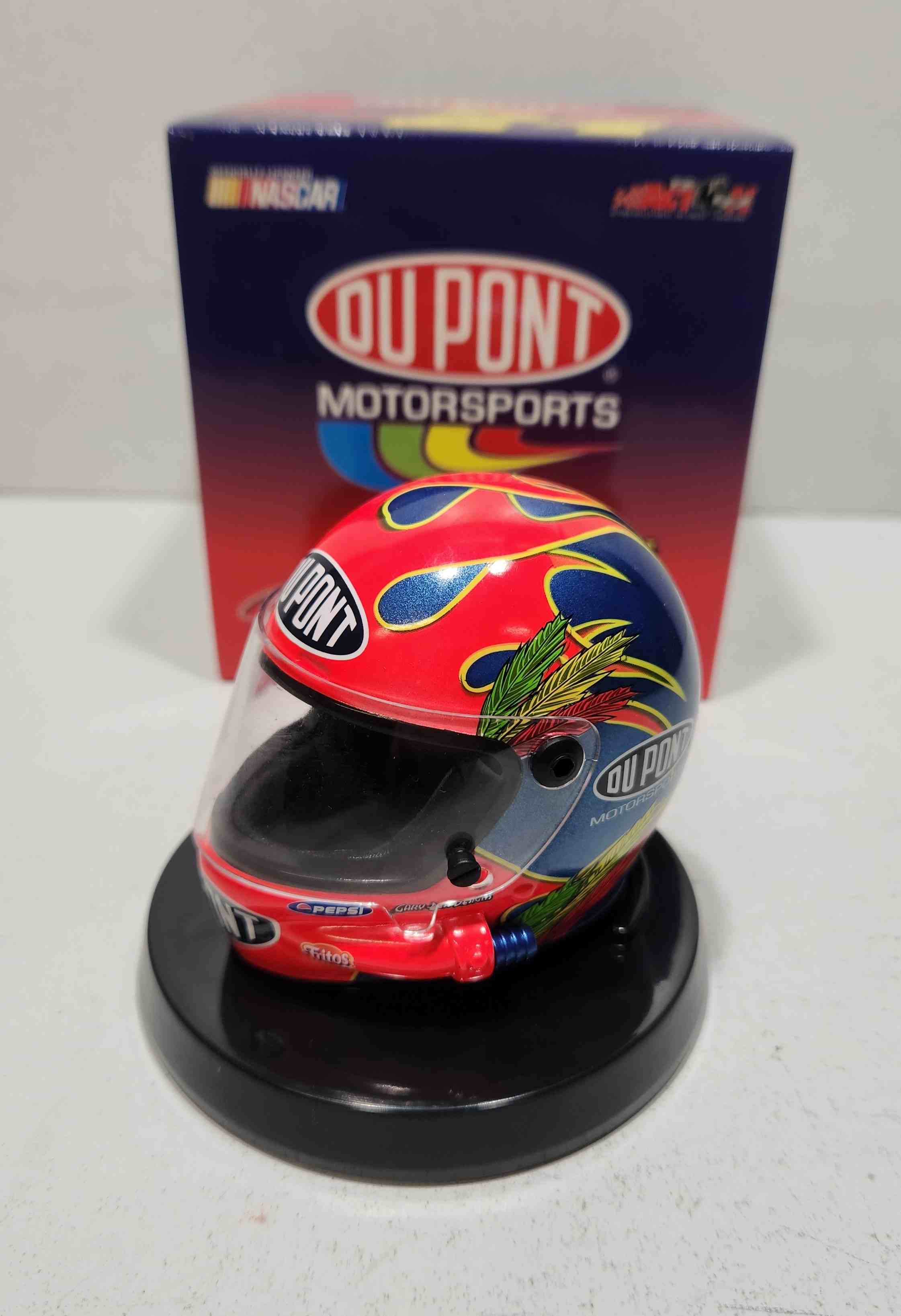 2002 Jeff Gordon 1/4th DuPont mini helmet