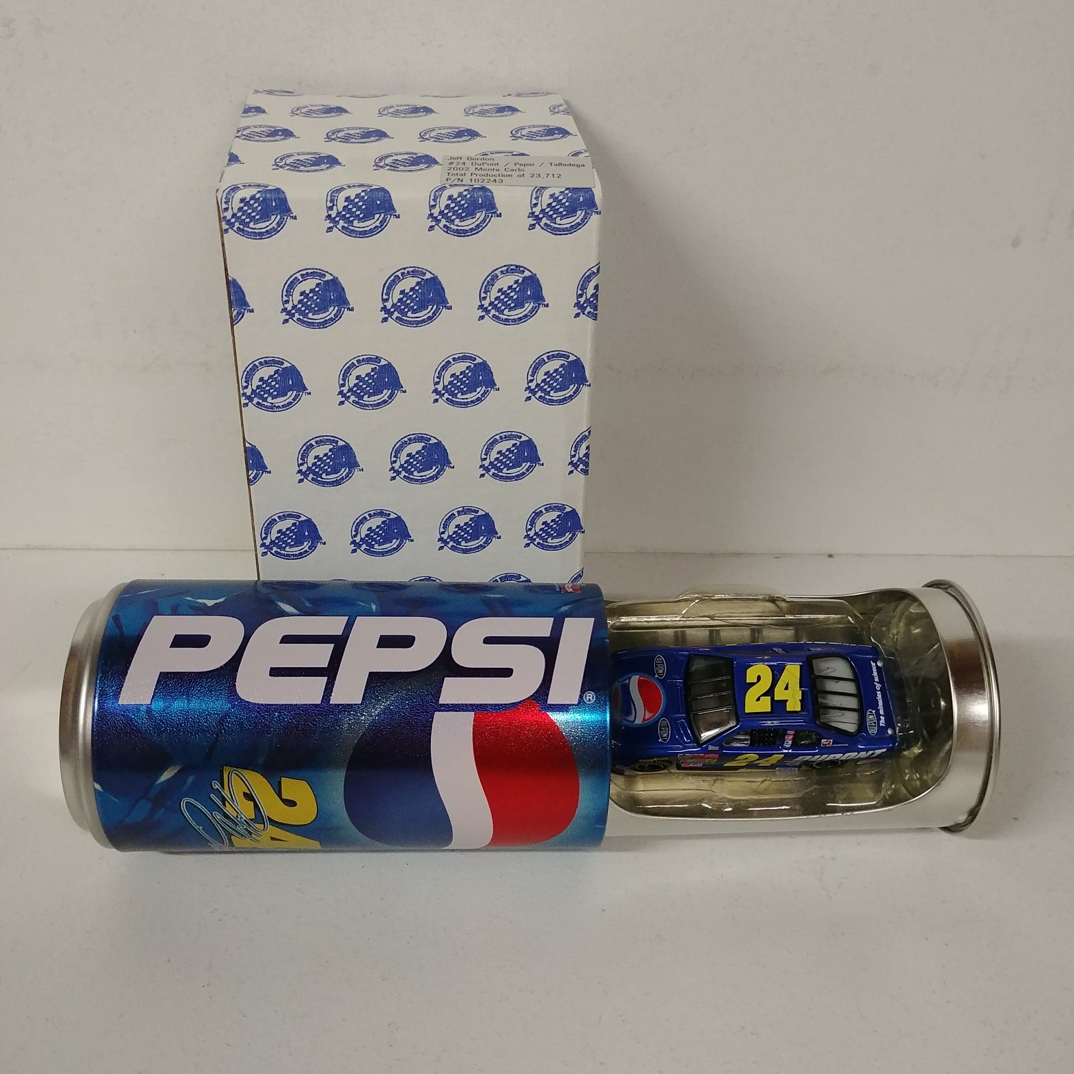 2002 Jeff Gordon 1/64th Pepsi "Talladega" Monte Carlo in can
