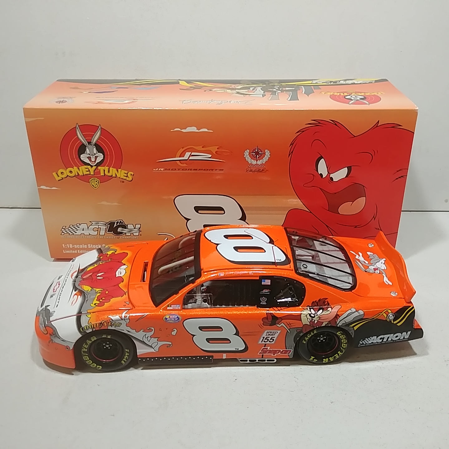 2002 Dale Earnhardt Jr 1/18th Looney Tunes Rematch "Gossamer" ARC Monte Carlo