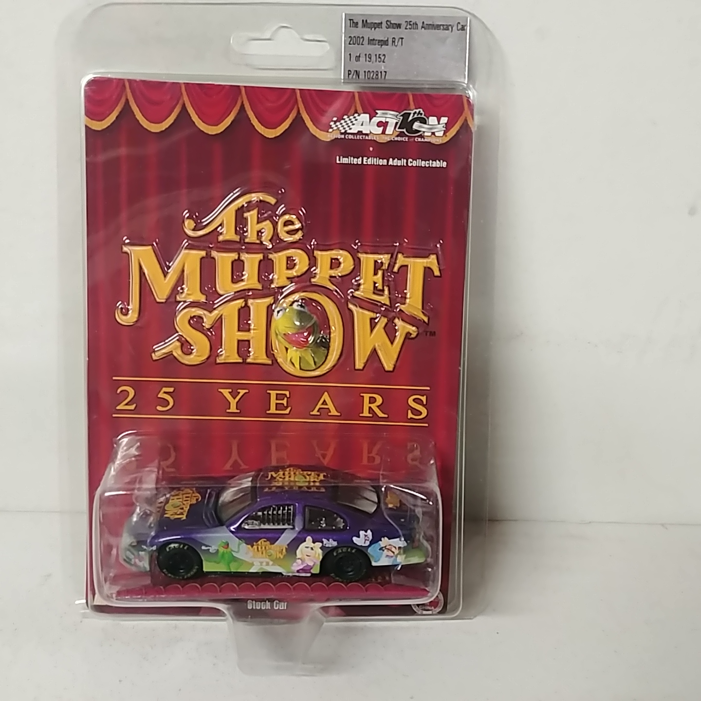 2002 The Muppet Show 1/64th "25th Anniversary" Dodge R/T car