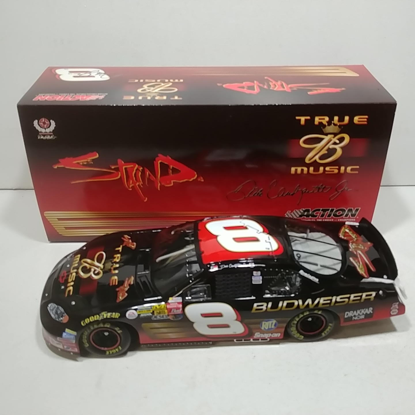 2003 Dale Earnhardt Jr 1/18th Budweiser " Staind" ARC Monte Carlo