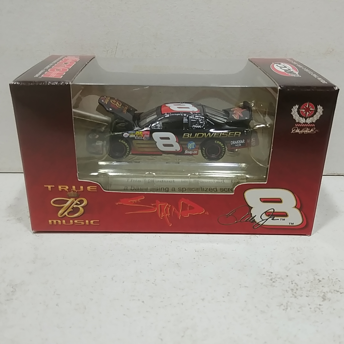 2003 Dale Earnhardt Jr 1/64th Budweiser "Staind" RCCA hood open Monte Carlo