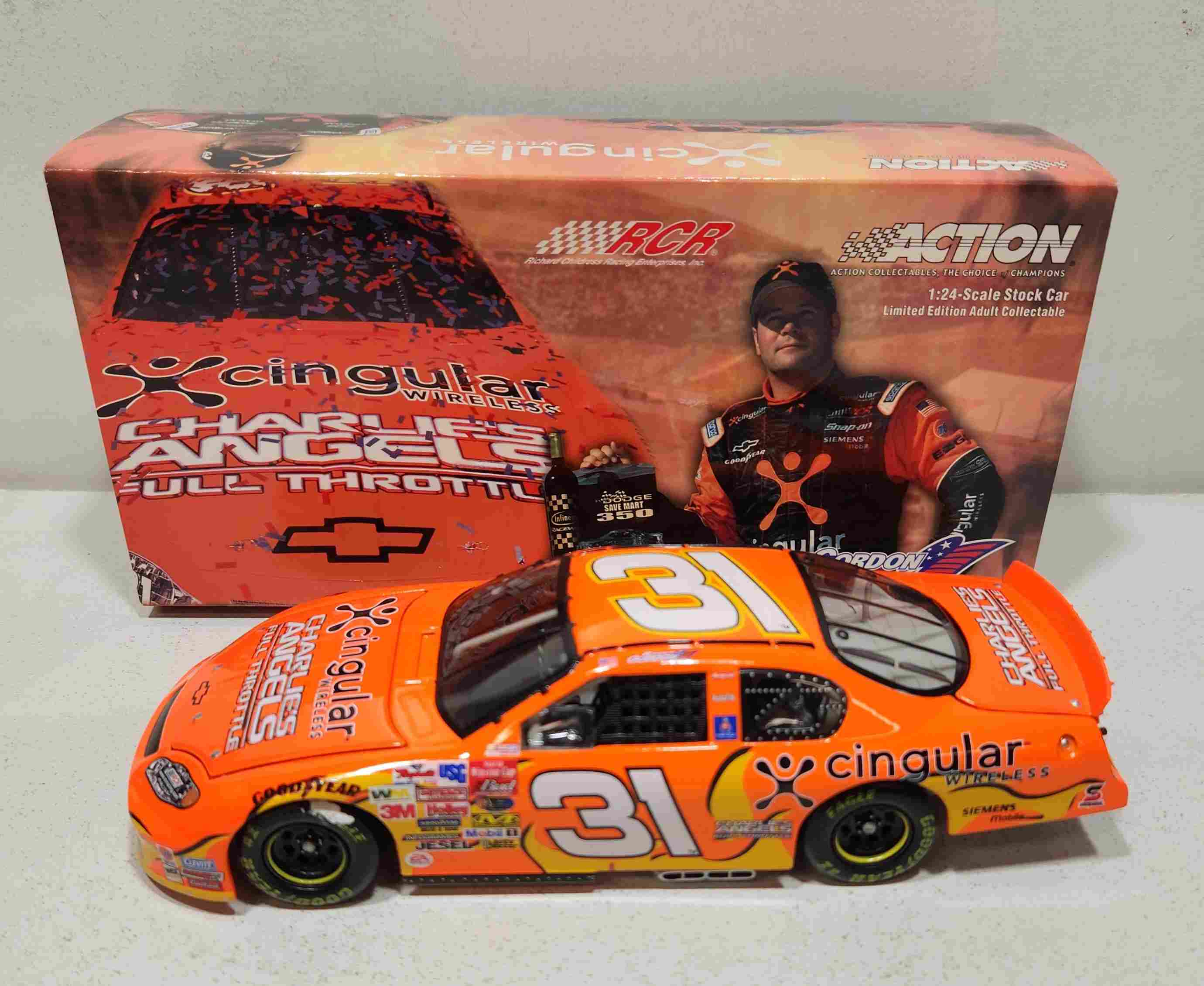 2003 Robby Gordon 1/24th Cingular "Charlies Angeles 2" Monte Carlo