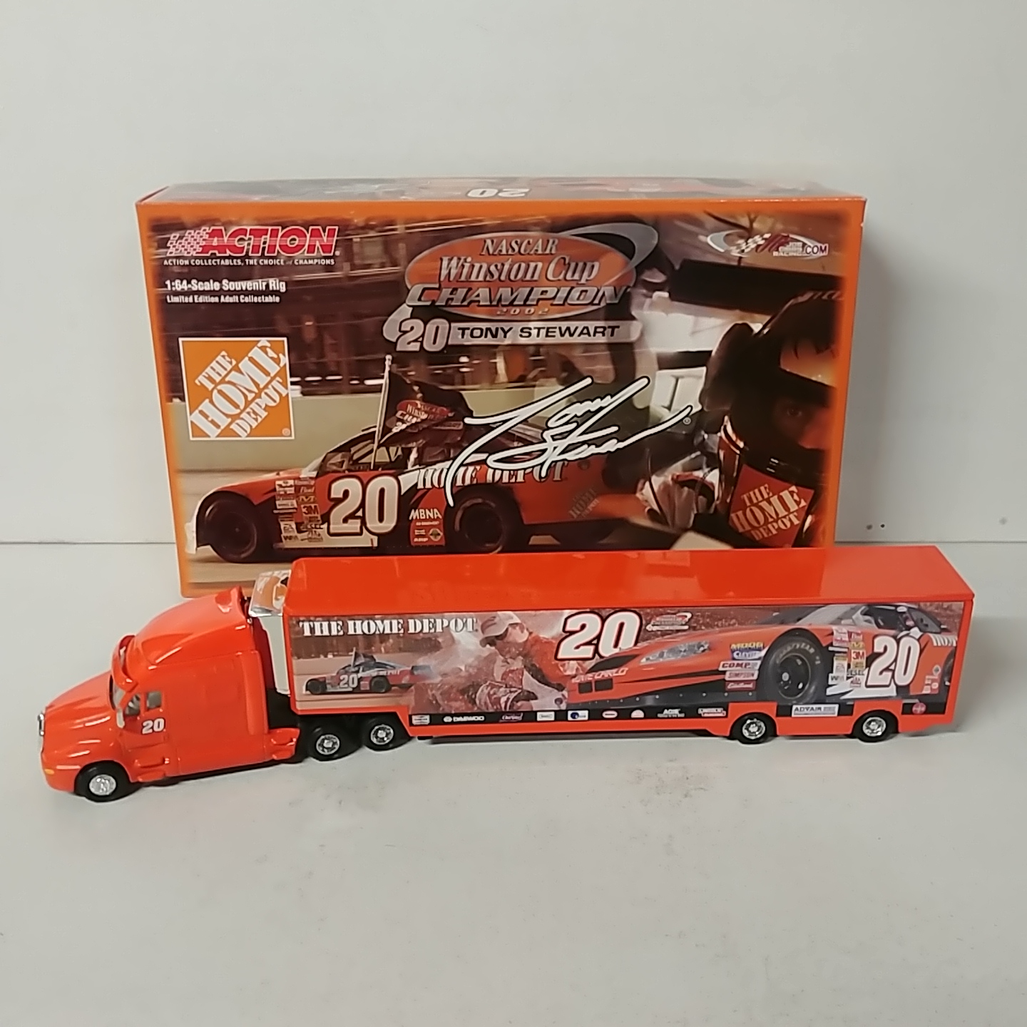 2003 Tony Stewart 1/64th Home Depot hauler