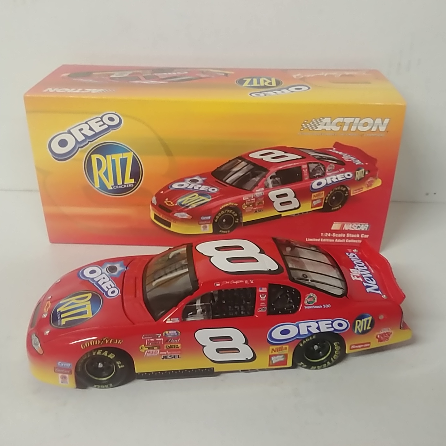 2003 Dale Earnhardt Jr 1/24th Oreo Ritz "Busch Seres" c/w car