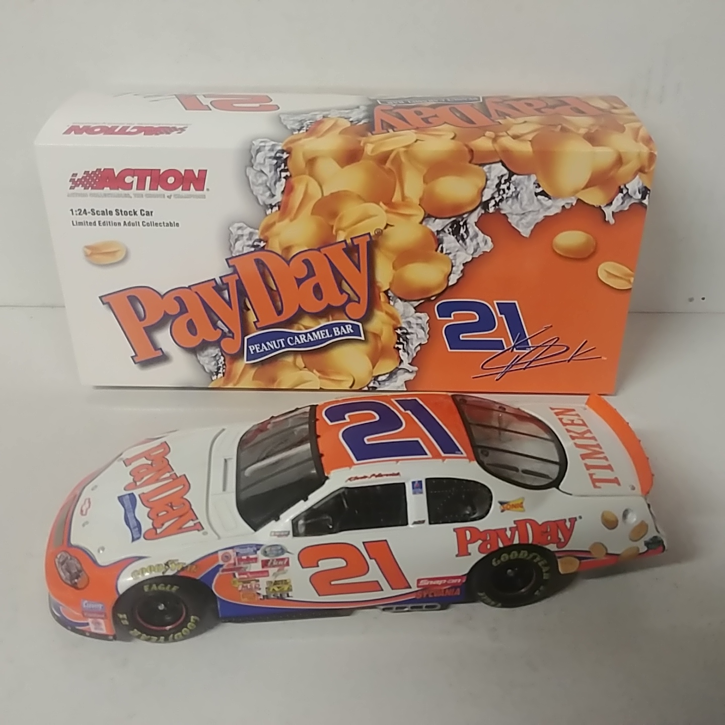 2003 Kevin Harvick 1/24th Pay Day "Busch Series" c/w car