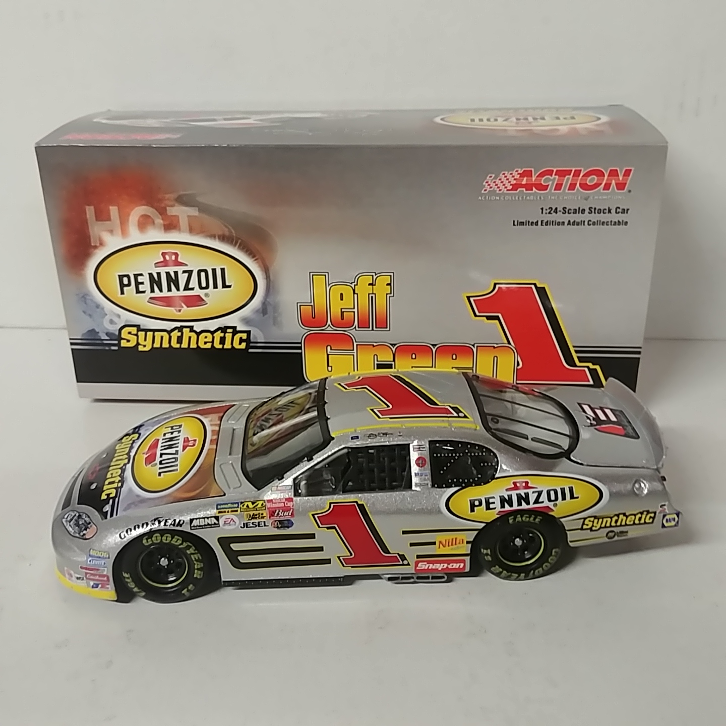 2003 Jeff Green 1/24th Pennzoil Synthetic c/w car