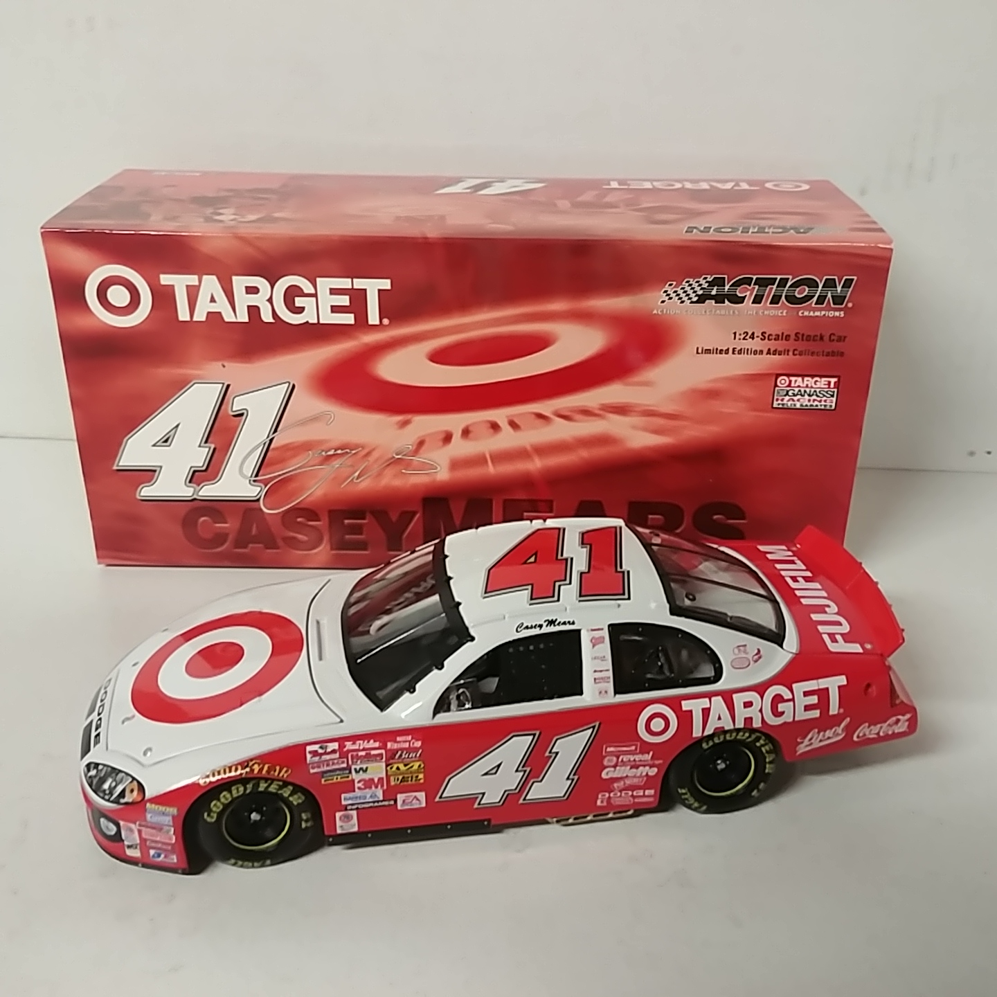 2003 Casey Mears 1/24th Target c/w car