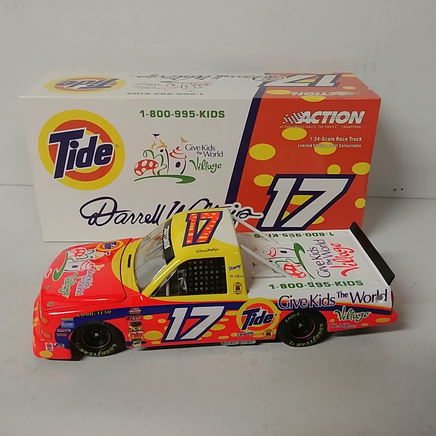 Darrell Waltrip 1/24th Tide "Give Kids the World" Chevy Race Truck