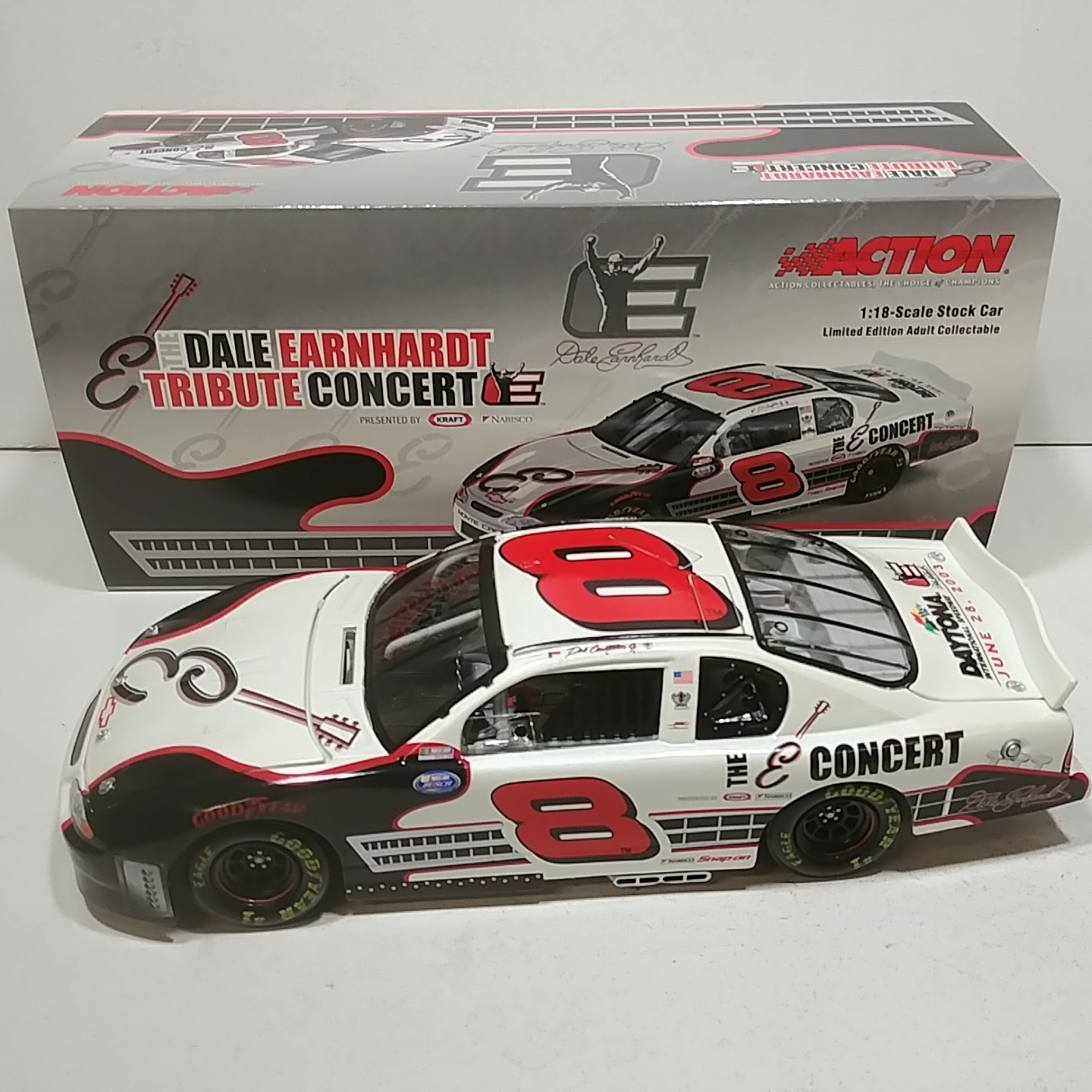 2003 Dale Earnhardt Jr 1/18th Tribute Concert ARC Monte Carlo