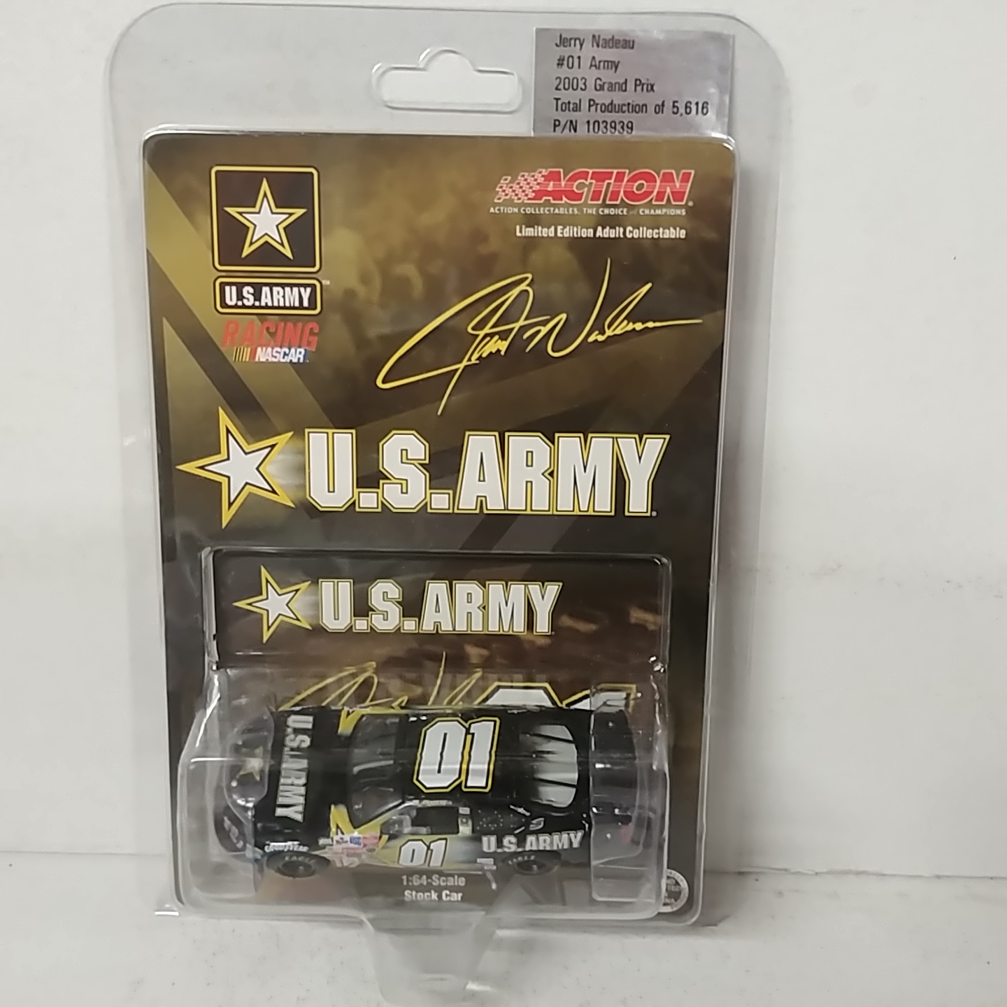 2003 Jerry Nadeau 1/64th US ARMY ARC Grand Prix