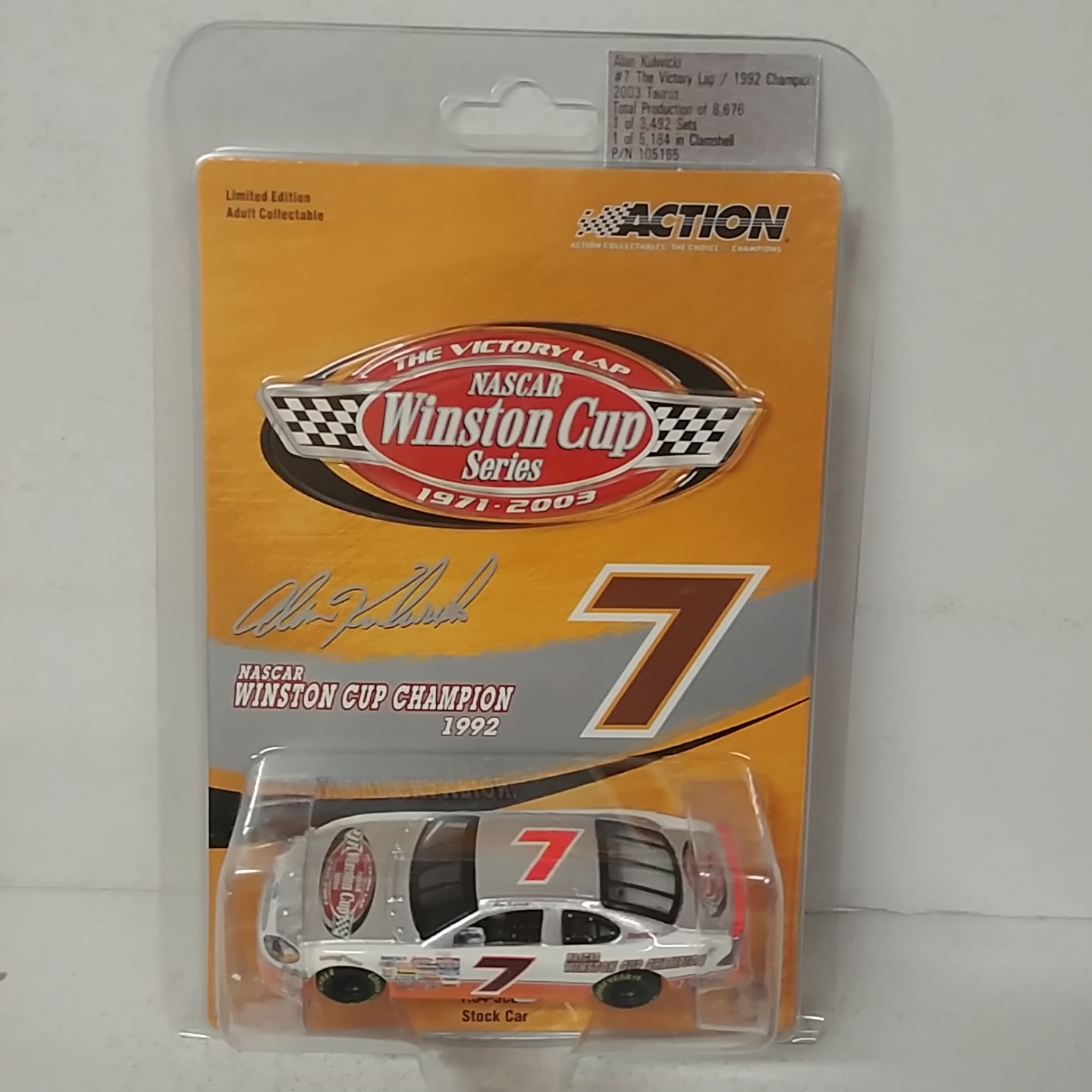 2003 Alan Kulwicki 1/64th Victory Lap ARC Taurus