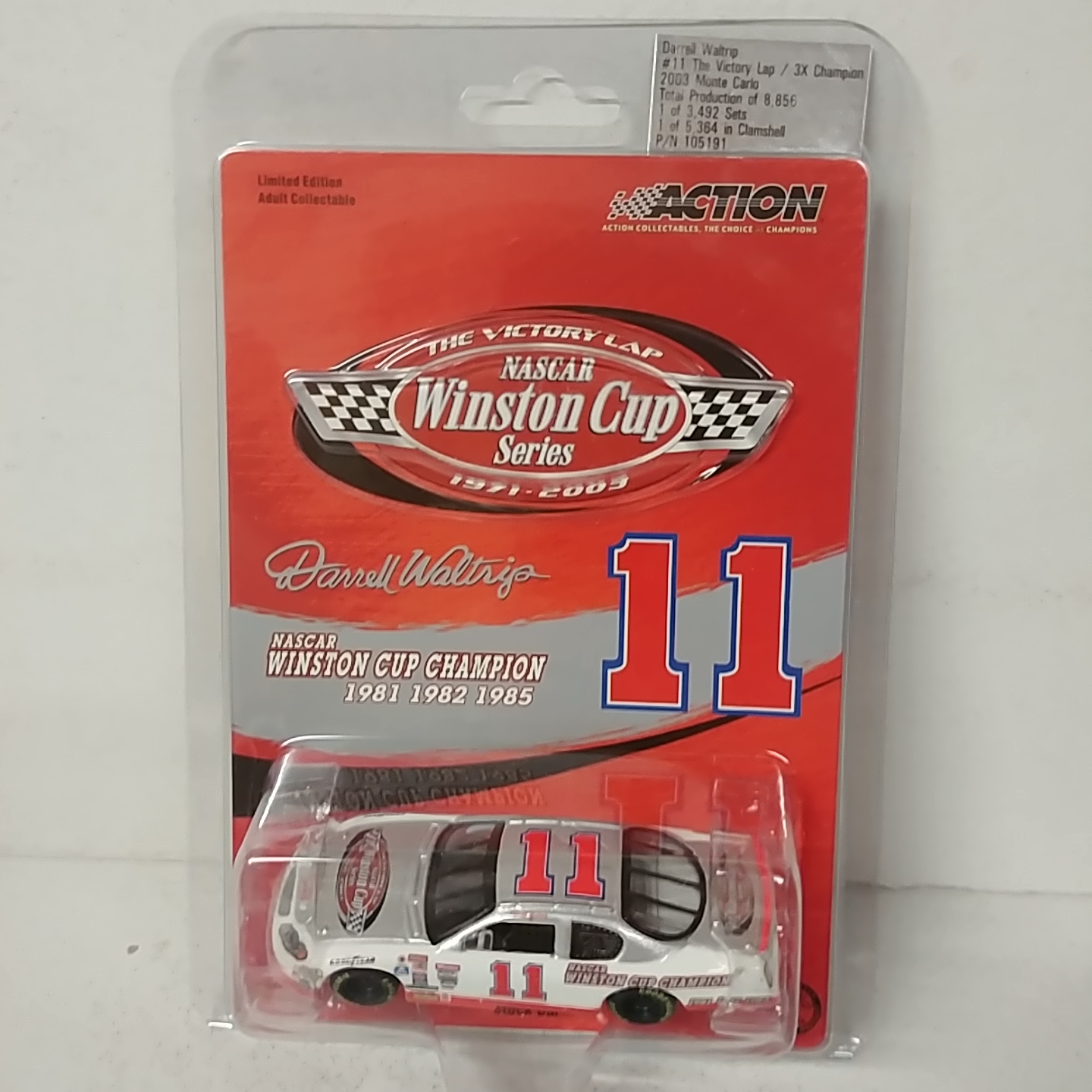 2003 Darrell Waltrip 1/64th Victory Lap ARC Monte Carlo