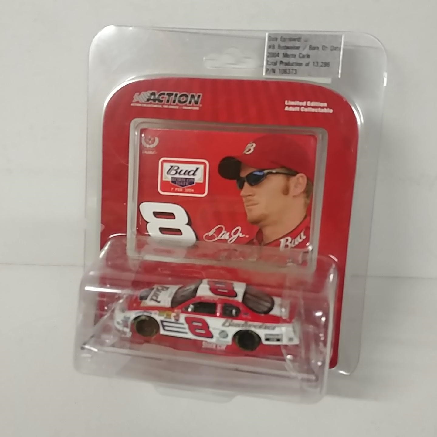 2004 Dale Earnhardt Jr 1/64 Budweiser "Bud Shoot Out" Born on Date car