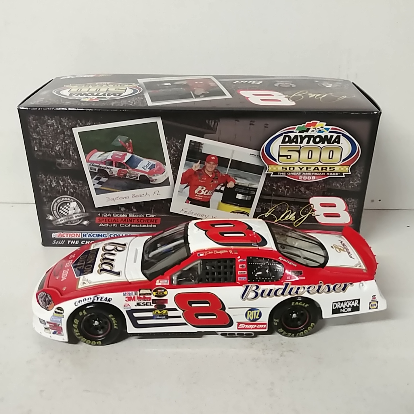 2004 Dale Earnhardt Jr Budweiser "Daytona 500 Winner""Part of 50th Anniversary Set" Monte Carlo SS