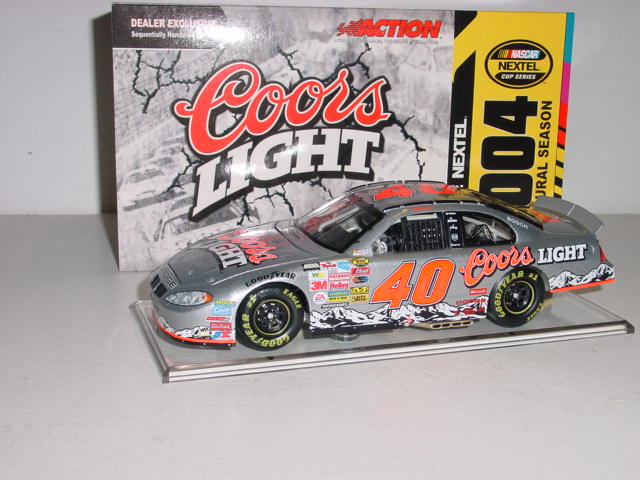 2004 Sterling Marlin 1/24 Coors Light "Welcome Nextel Promotion" c/w car