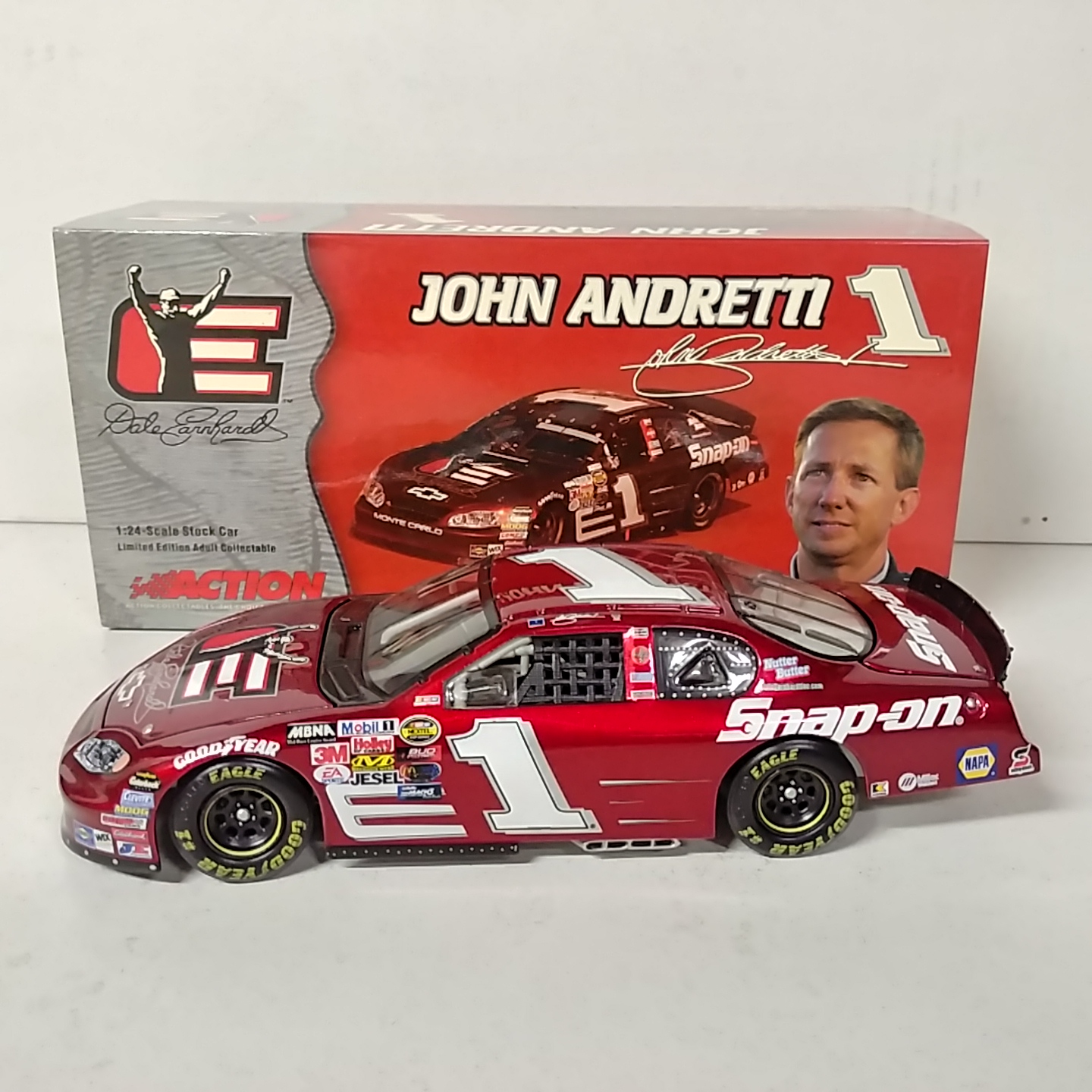 2004 John Andretti 1/24th Dale Earnhardt Legacy Snap On Monte Carlo