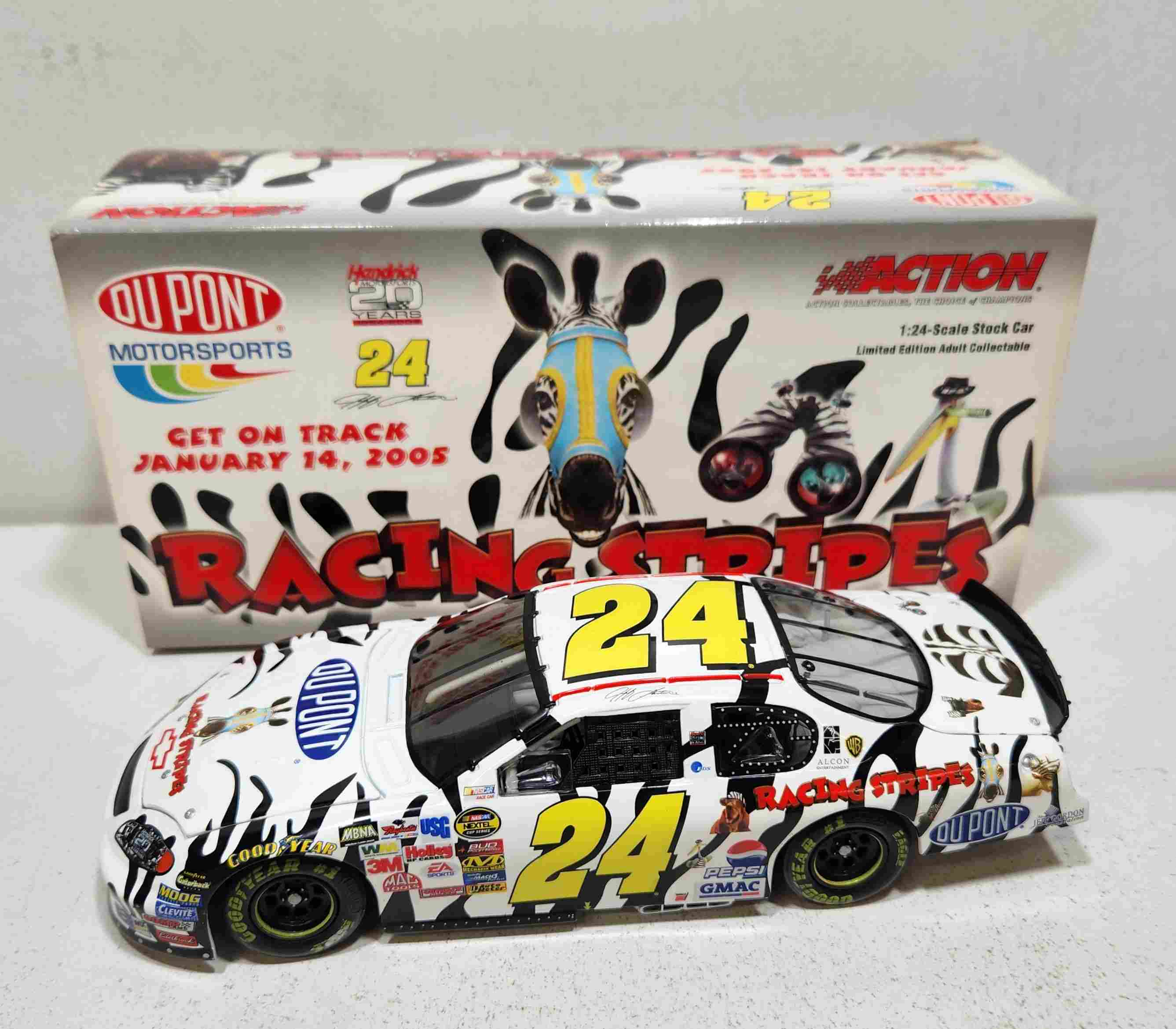 2004 Jeff Gordon 1/24th Dupont "Racing Strips" Monte Carlo