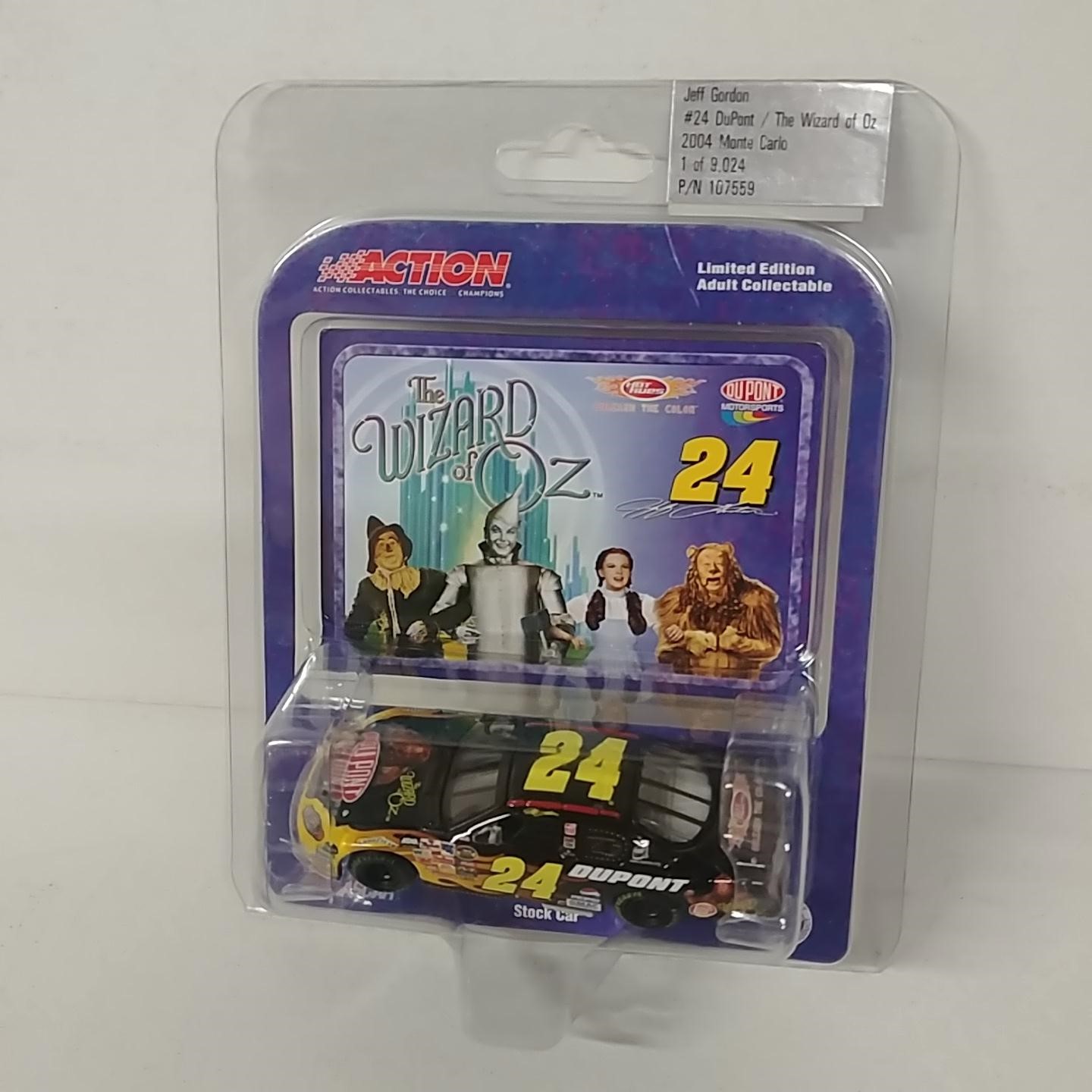 2004 Jeff Gordon 1/64th Dupont "Wizard of Oz" car