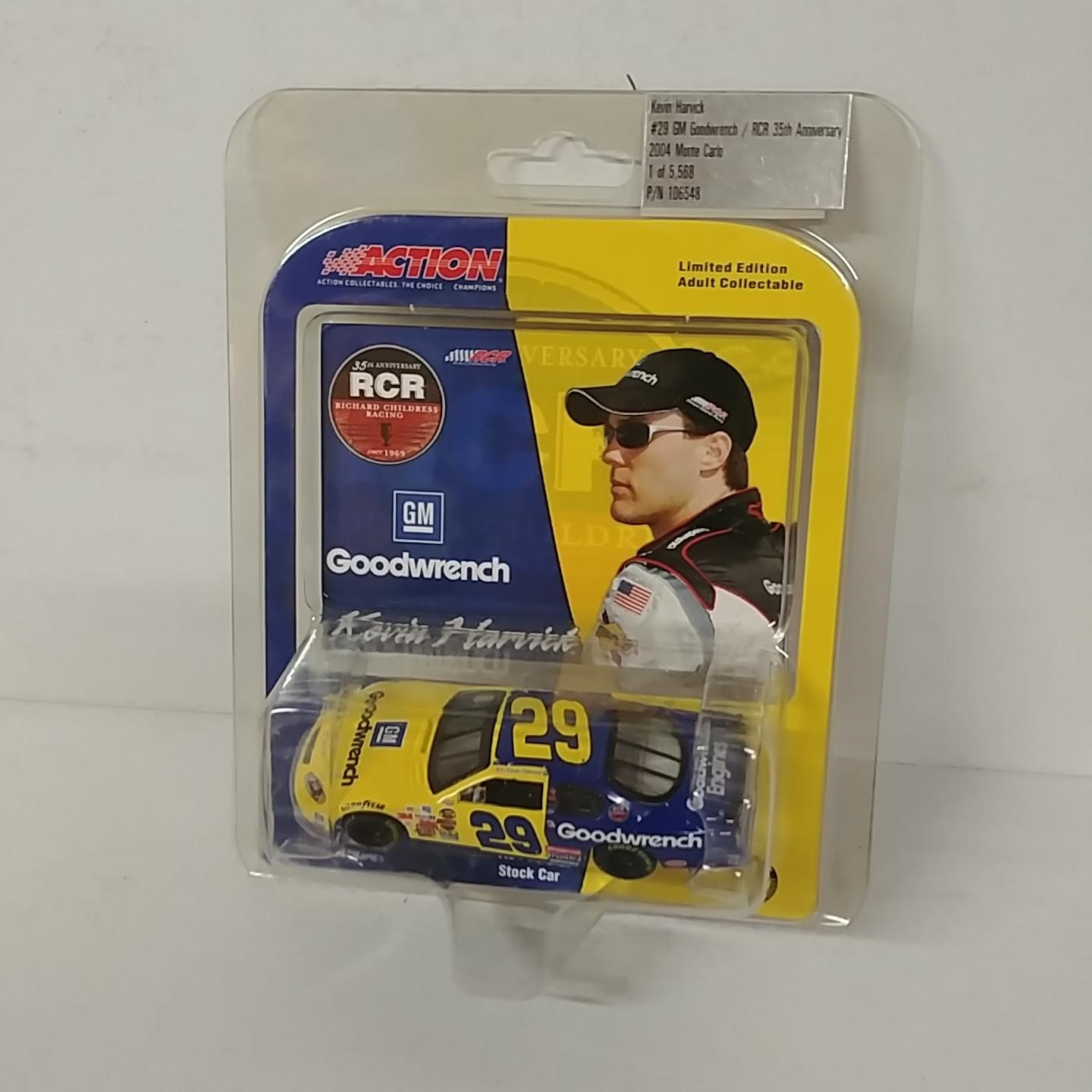 2004 Kevin Harvick 1/64th Goodwrench "RCR 35th Anniversary" car