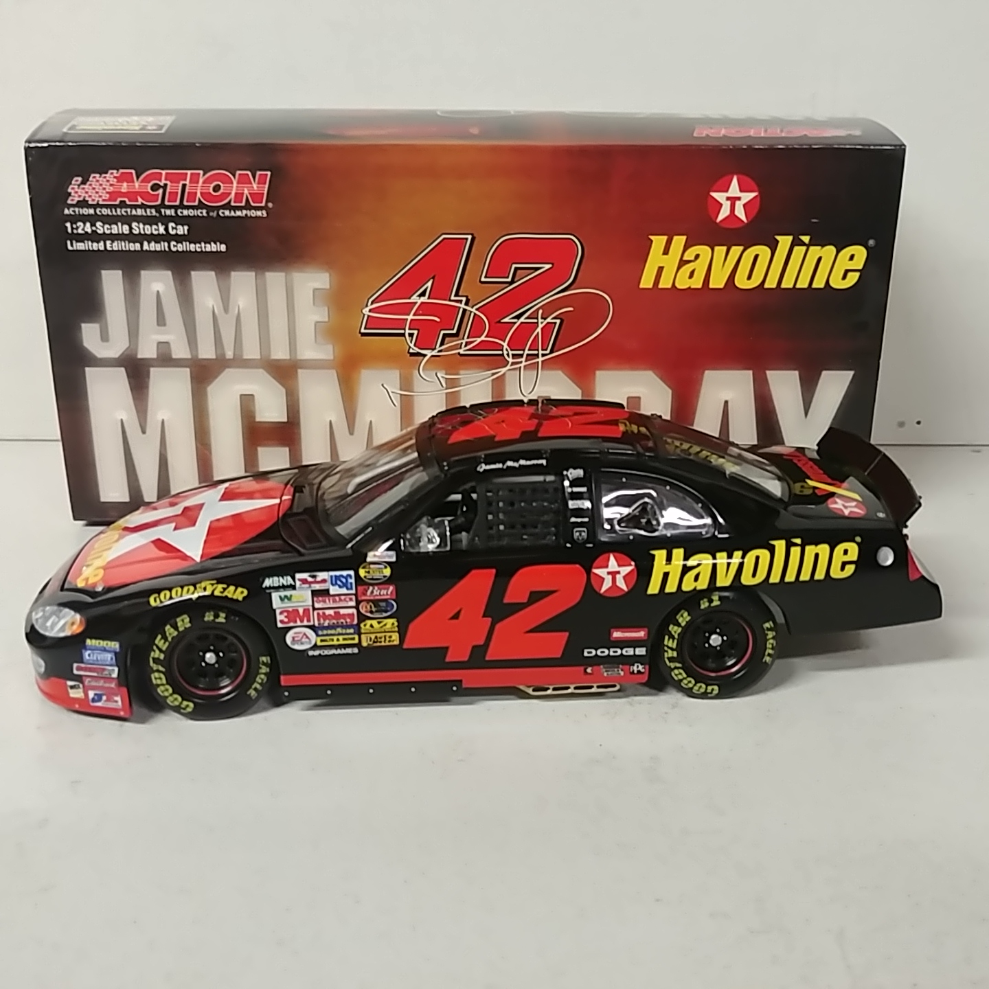 2004 Jamie McMurray 1/24th Havoline c/w car