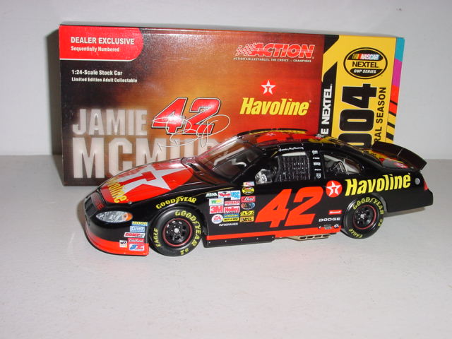 2004 Jamie McMurray 1/24th Havoline "Welcome Nextel" c/w car