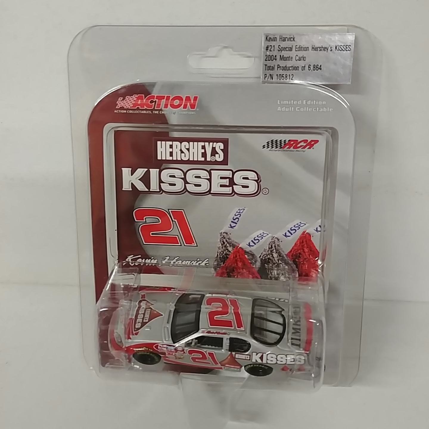 2004 Kevin Harvick 1/64th Hershey's Kisses car