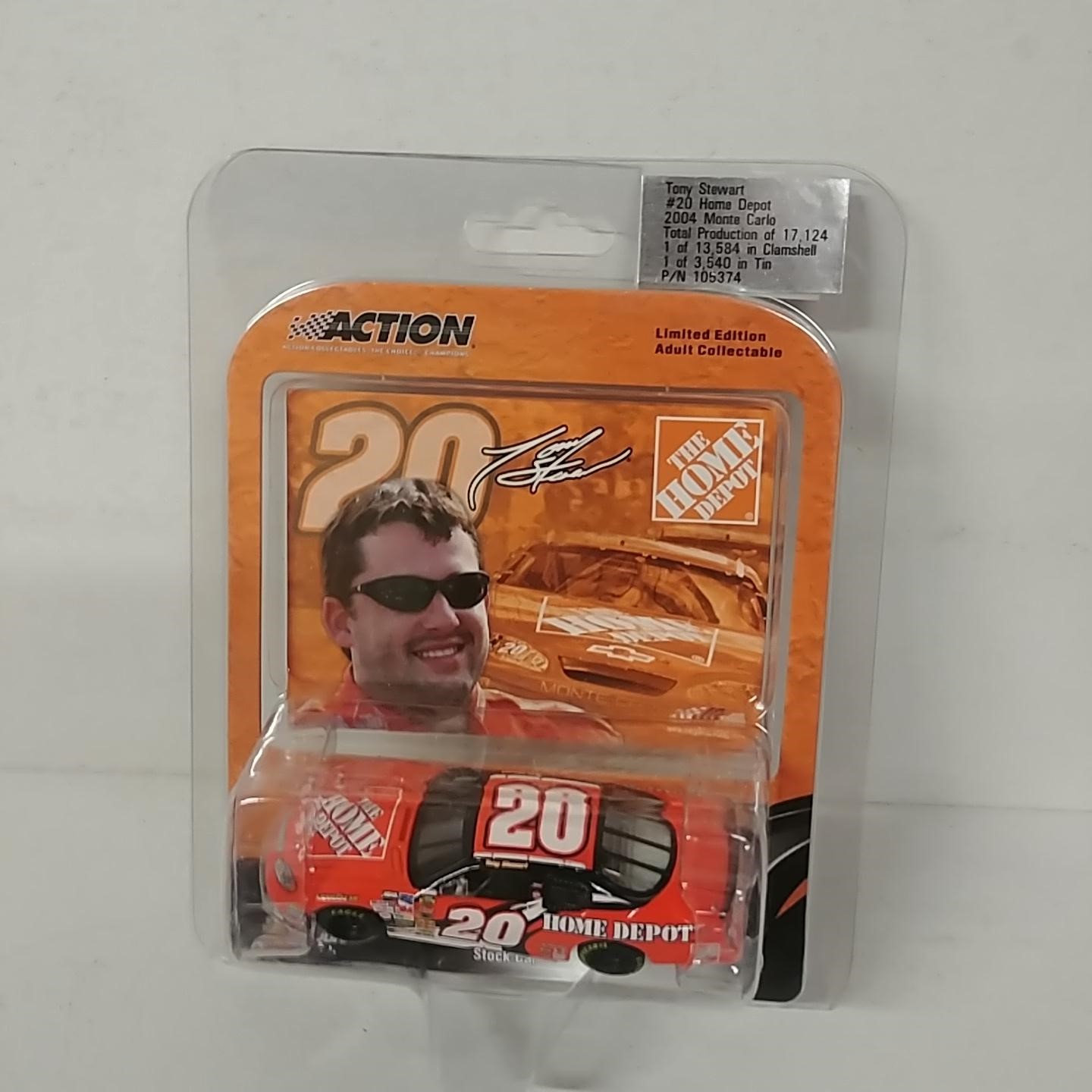 2004 Tony Stewart 1/64th Home Depot car